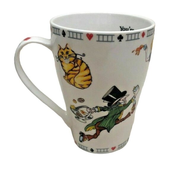 The Mad Hatter Coffee Mug Alice In Wonderland Paul Cardew Design England - Picture 4 of 8